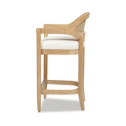 Americana - Mid-Century Modern Cane Back Counter Stool - R&R Furniture Gallery (Fountain Valley, CA)