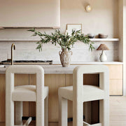 Hazel - Boucle Counter Stool - R&R Furniture Gallery (Fountain Valley, CA)