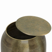 Griffen - Handcrafted Metal Storage Accent Table - R&R Furniture Gallery (Fountain Valley, CA)