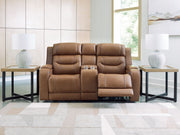 Knightington - Power Reclining Loveseat With Audio Seating - R&R Furniture Gallery (Fountain Valley, CA)