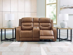 Knightington - Power Reclining Loveseat With Audio Seating - R&R Furniture Gallery (Fountain Valley, CA)