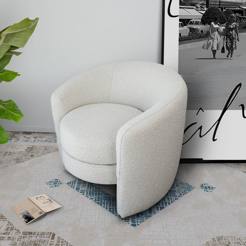Avalon - Lounge Chair - White - R&R Furniture Gallery (Fountain Valley, CA)