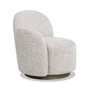 Duo - One-Arm Swivel Accent Chair - R&R Furniture Gallery (Fountain Valley, CA)