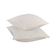 Danica quilted sham by Classic Home featuring soft fabric and decorative stitching for a cozy, stylish bedroom decor accent.