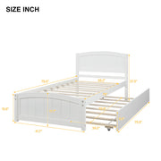 Platform Bed & Headboard, Footboard And Wood Slat Support - R&R Furniture Gallery (Fountain Valley, CA)