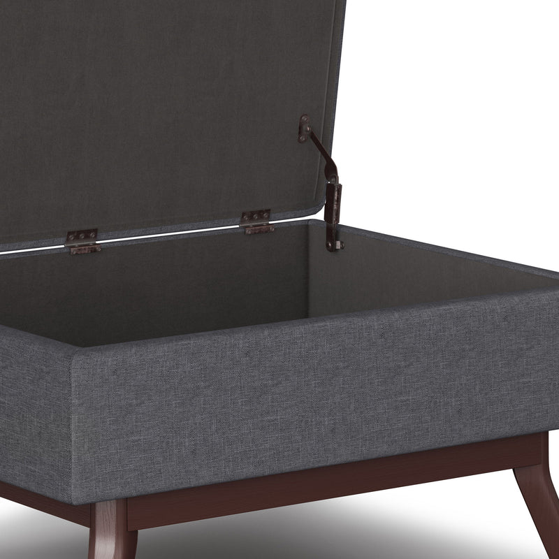 Owen - Upholstered Rectangular Storage Ottoman - R&R Furniture Gallery (Fountain Valley, CA)