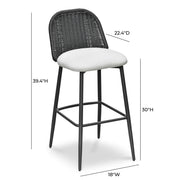 Alexa - Outdoor Barstool - R&R Furniture Gallery (Fountain Valley, CA)