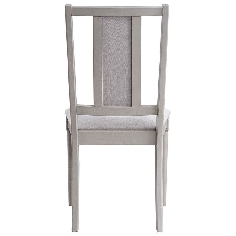 Marta - Side Chair (Set of 2) - Beige Linen & Natural - R&R Furniture Gallery (Fountain Valley, CA)