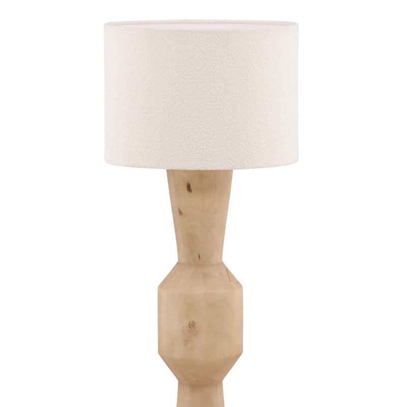 Maritza - Floor Lamp - Natural And Cream