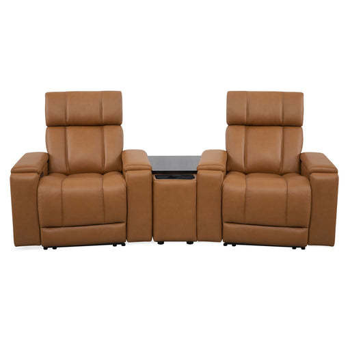 Phoenix - Zero Gravity Power 2 Seat Home Theater Seating With Wedge And Immersive Audio - R&R Furniture Gallery (Fountain Valley, CA)