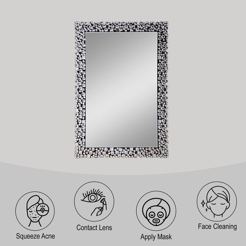 Kachina - Accent Mirror - Mirrored & Faux Gems - R&R Furniture Gallery (Fountain Valley, CA)