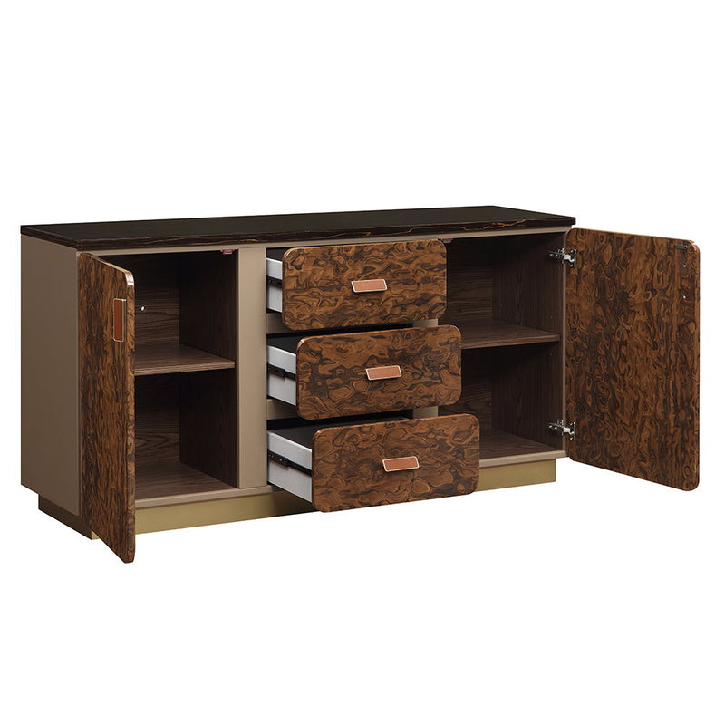 Marcelino - Dresser - Cherry Oak - R&R Furniture Gallery (Fountain Valley, CA)