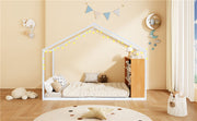 Bed House Frame With Shelves And Lights - R&R Furniture Gallery (Fountain Valley, CA)