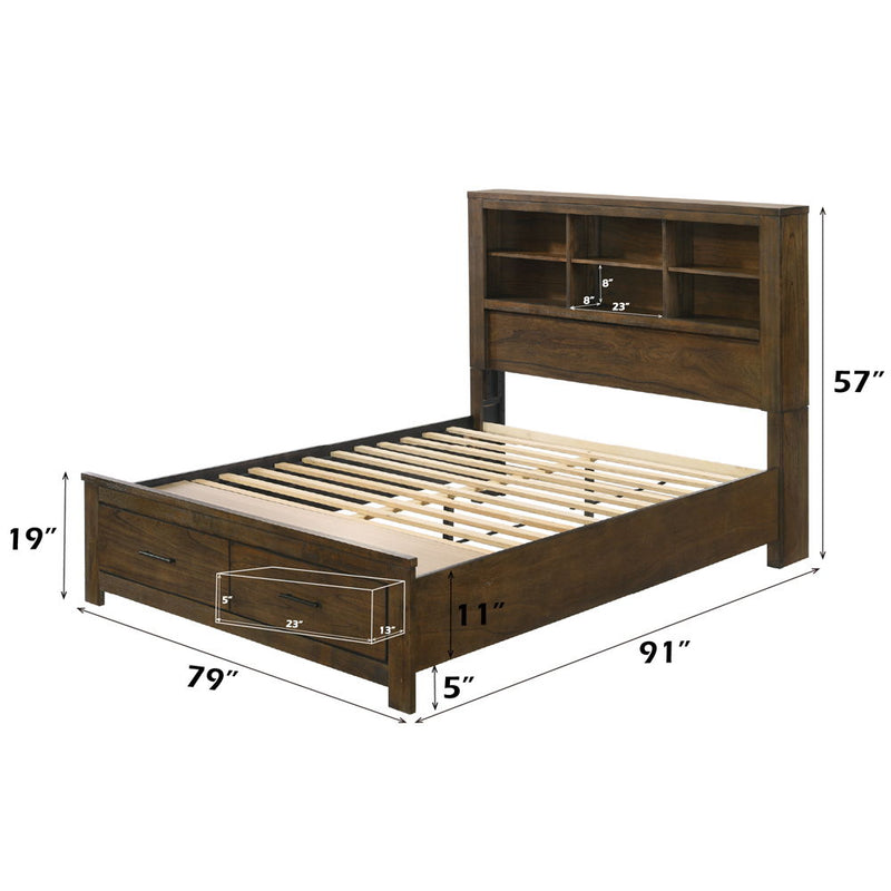 Merrilee II - Bed With Storage - R&R Furniture Gallery (Fountain Valley, CA)