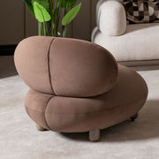 Bristol Point - Accent Chair - Fawn / Saddle Brown - R&R Furniture Gallery (Fountain Valley, CA)
