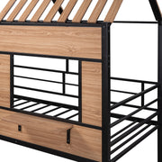 Loft Bed With Roof, Window, Guardrail, Ladder - R&R Furniture Gallery (Fountain Valley, CA)