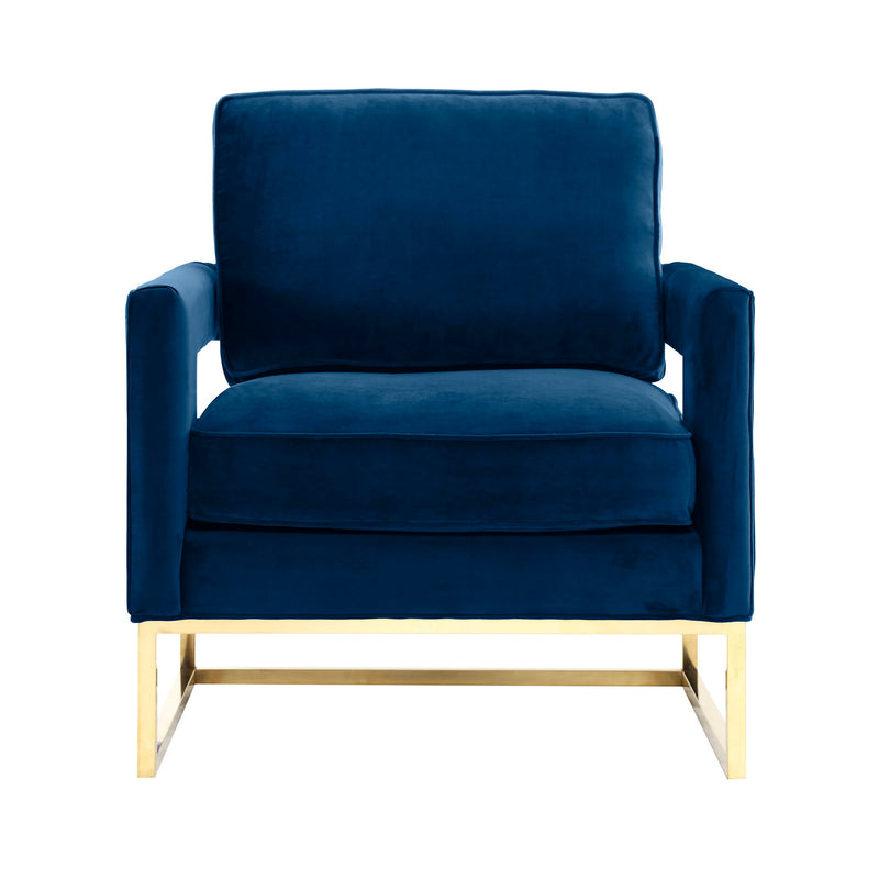 Avery - Velvet Chair - R&R Furniture Gallery (Fountain Valley, CA)