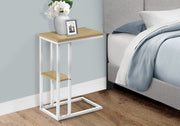 Accent Table, C - Shaped, Marble Look Contemporary & Modern Convenient Design - R&R Furniture Gallery (Fountain Valley, CA)