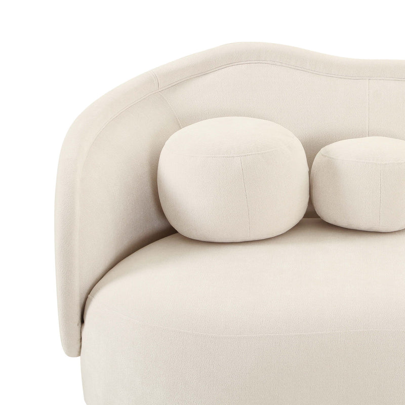 Circe - Textured Velvet Sofa - R&R Furniture Gallery (Fountain Valley, CA)