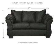 Darcy - Stationary Loveseat - R&R Furniture Gallery (Fountain Valley, CA)