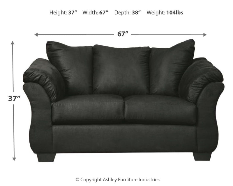 Darcy - Stationary Loveseat - R&R Furniture Gallery (Fountain Valley, CA)