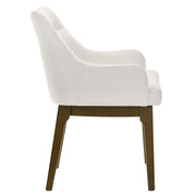 Kasha - Side Chair (Set of 2) - Chenille / Vintage Oak - R&R Furniture Gallery (Fountain Valley, CA)
