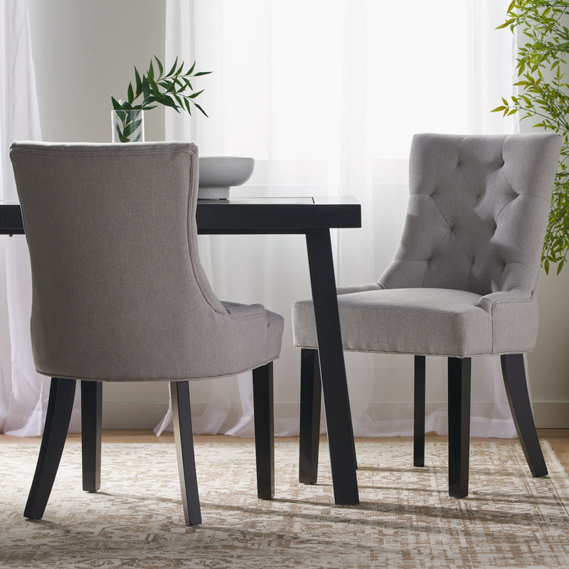 Contemporary Cheney Dining Chair Set With Tufted Design - R&R Furniture Gallery (Fountain Valley, CA)