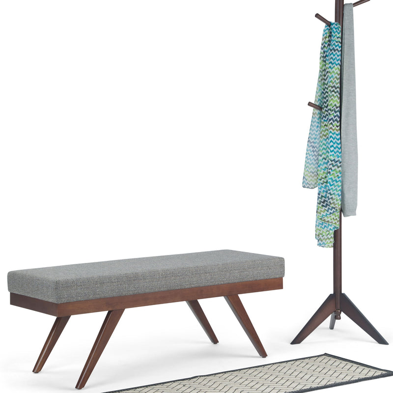 Chanelle - Mid-Century Ottoman Bench - R&R Furniture Gallery (Fountain Valley, CA)
