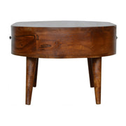 Rounded Wood Table - R&R Furniture Gallery (Fountain Valley, CA)
