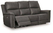 Bleckley - Power Reclining Sofa With Adjustable Headrest - R&R Furniture Gallery (Fountain Valley, CA)