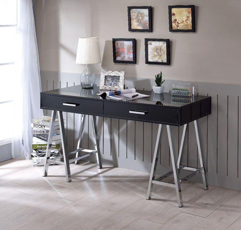 Coleen - Writing Desk With USB - R&R Furniture Gallery (Fountain Valley, CA)
