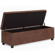 Avalon - Multifunctional Storage Ottoman Bench - R&R Furniture Gallery (Fountain Valley, CA)