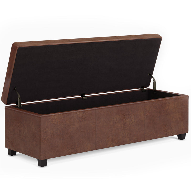Avalon - Multifunctional Storage Ottoman Bench - R&R Furniture Gallery (Fountain Valley, CA)