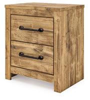 Maystonna - Two Drawer Night Stand - Brown - R&R Furniture Gallery (Fountain Valley, CA)