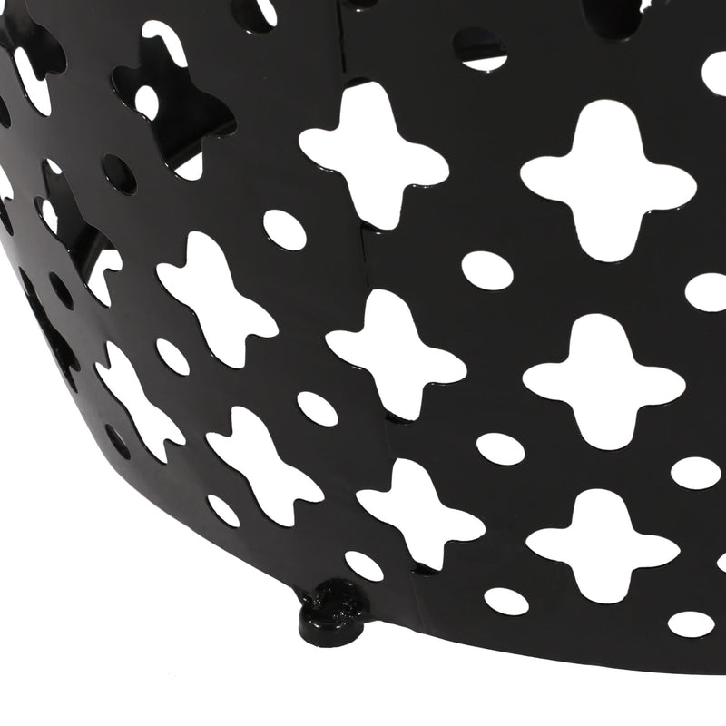 Modern Design, Metal End Table, Large - R&R Furniture Gallery (Fountain Valley, CA)