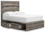 Graystorm - Panel Bed With Storage - R&R Furniture Gallery (Fountain Valley, CA)