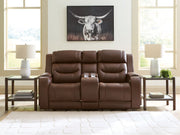 Knightington - Power Reclining Loveseat With Audio Seating - R&R Furniture Gallery (Fountain Valley, CA)