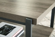 Wilmaden - Occasional Table Set (Set of 3) - Gray / Black - R&R Furniture Gallery (Fountain Valley, CA)