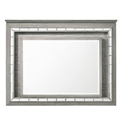 Antares - Mirror With LED - Light Gray Oak - R&R Furniture Gallery (Fountain Valley, CA)