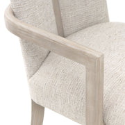 Lotus Bay - Dining Arm Chair - Sand - R&R Furniture Gallery (Fountain Valley, CA)