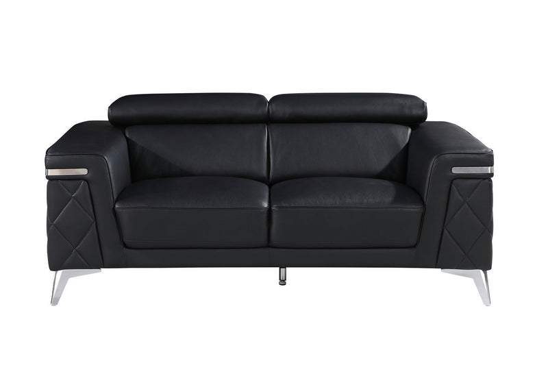 1140 - 3-Piece Sofa Set With Adjustable Headrest
