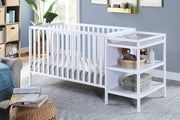 Palmer - 3-in-1 Convertible Crib / Changer Combo - R&R Furniture Gallery (Fountain Valley, CA)