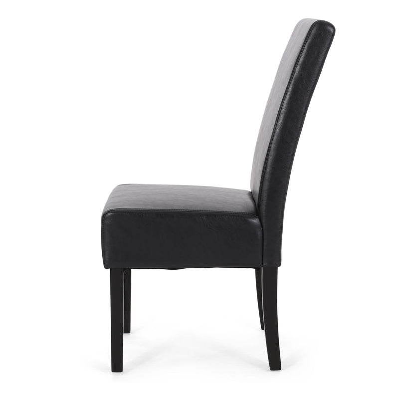 Contemporary Dining Chair With Rubberwood Legs (Set of 2) - R&R Furniture Gallery (Fountain Valley, CA)