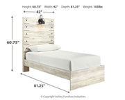 Signature Design by Ashley Cambeck youth bedroom set with 8-piece furniture including bed, dresser, and nightstands in a modern style.