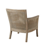 Cane Armchair With High Density Foam - Cream / Reclaimed Natural - R&R Furniture Gallery (Fountain Valley, CA)