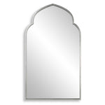 Moroccan Style Mirror - Soft Silver