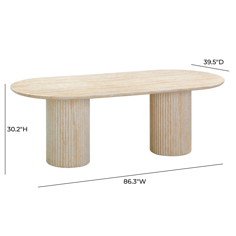 Brut - Indoor / Outdoor Dining Table - R&R Furniture Gallery (Fountain Valley, CA)