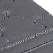 Hamilton - Upholstered Storage Ottoman - R&R Furniture Gallery (Fountain Valley, CA)