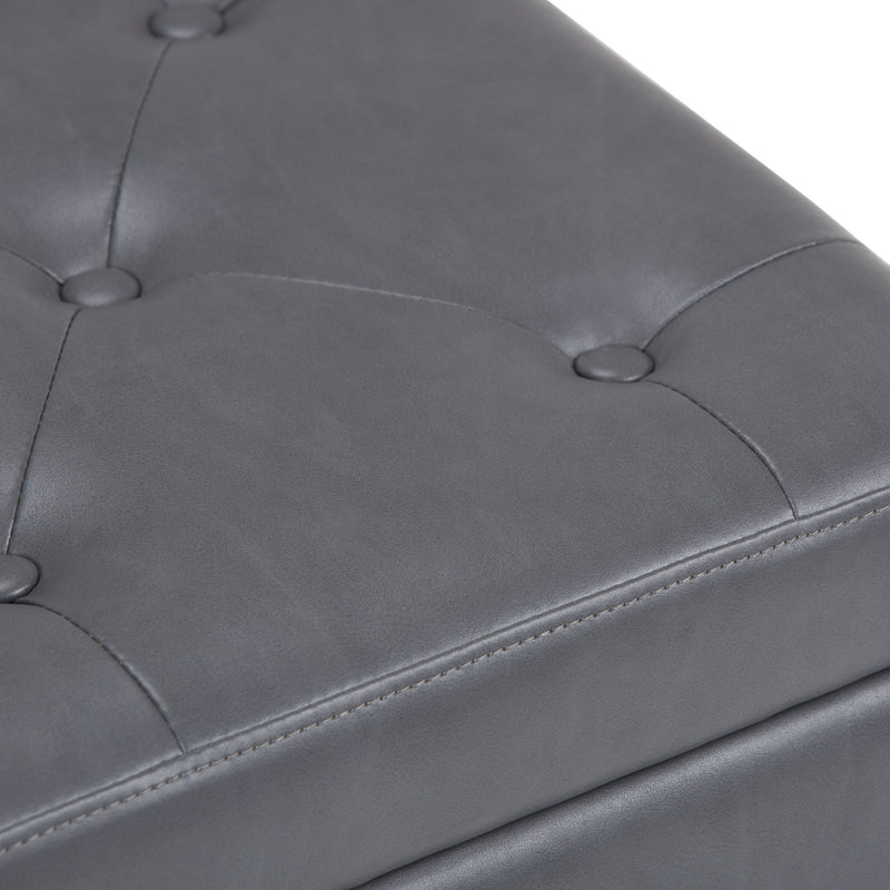 Hamilton - Upholstered Storage Ottoman - R&R Furniture Gallery (Fountain Valley, CA)