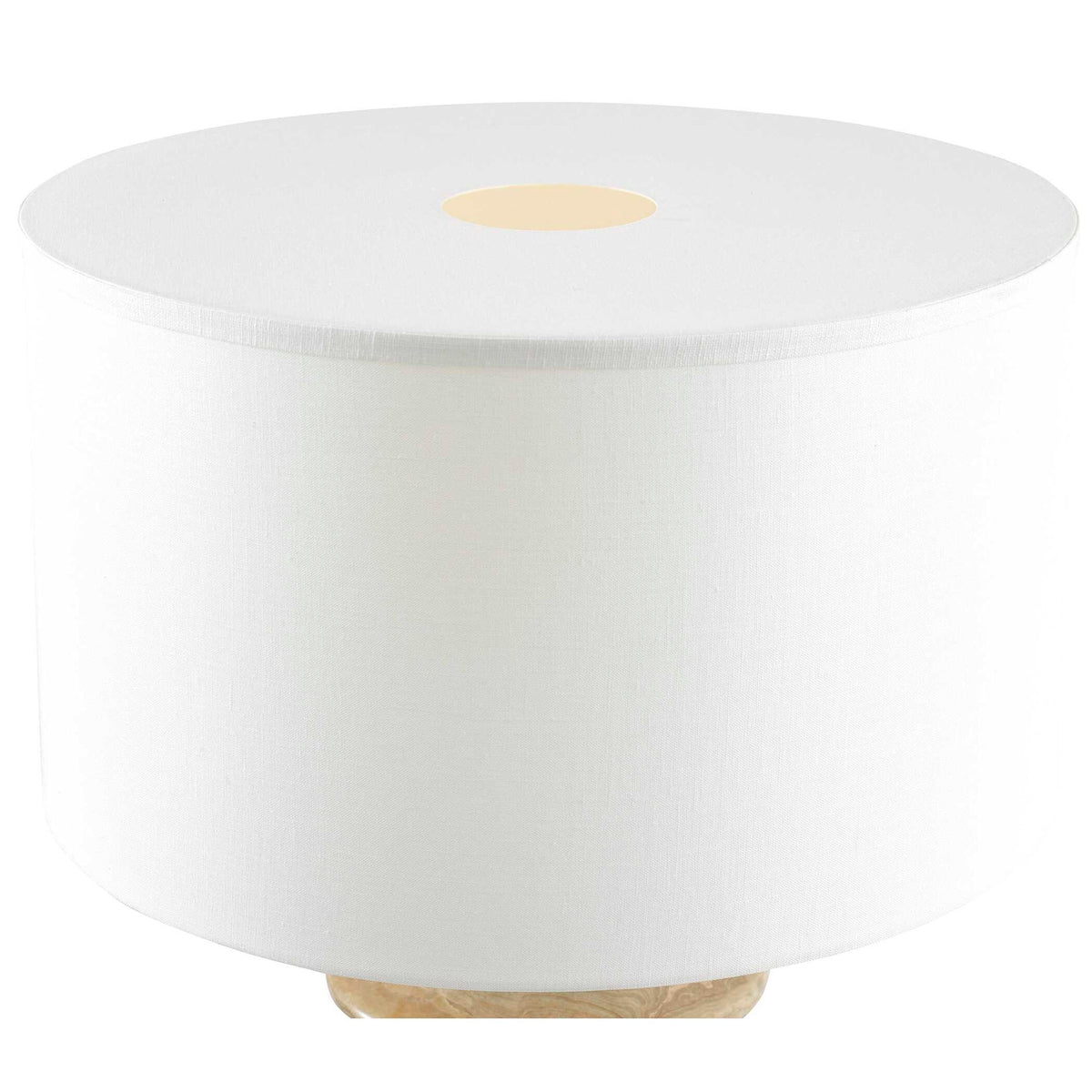 Ring Around - Onyx Table Lamp - Light Brown